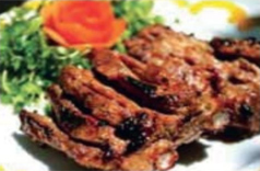 豚肉とレモングラス焼き