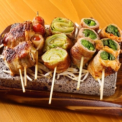 はかた野菜巻き串 きばくもん 栄店のコース写真