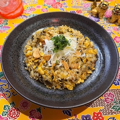 ラフテー高菜チャーハン