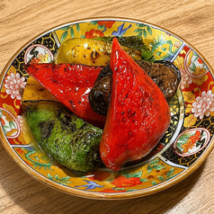 夏野菜炭火焼き