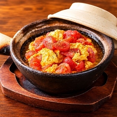 トマトふんわり卵炒め
