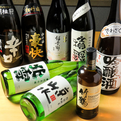 各地から厳選した海鮮に合う日本酒を豊富にご用意♪