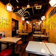 落ち着くテーブル席◎