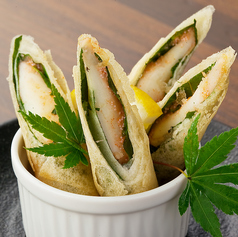 明太チーズ春巻き