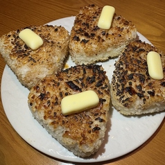 焼きおにぎりバター醤油