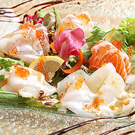 天満市場で仕入れる新鮮魚介