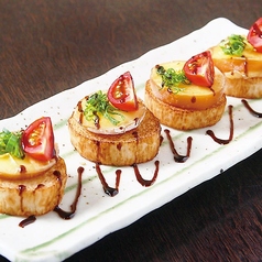 長芋のバターしょうゆ焼 スモークチーズのせ