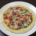 料理メニュー写真&nbsp;サラダピザ