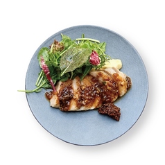 鴨肉のロティ 無花果のソース