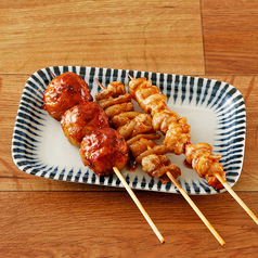 串焼き三種盛り