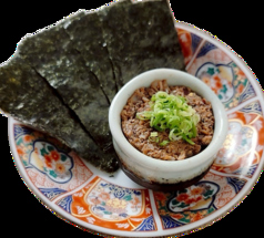 海苔で巻いて食べるなめろう