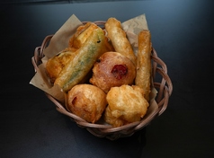 ■富田林産旬野菜のフリット