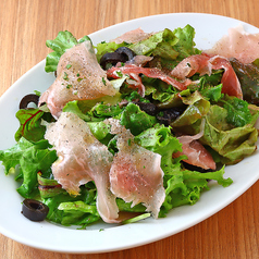 生ハムのグリーンサラダ