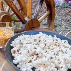 ポップコーン作り体験