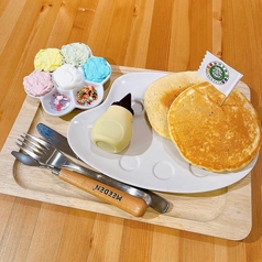 お絵かきパンケーキ