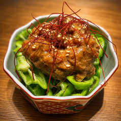パリパリ！肉みそ万願寺