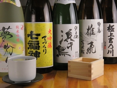 日本酒メニューにこだわりあり！