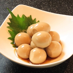うずらの醤油漬け