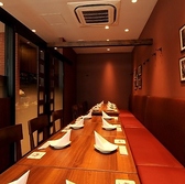 《個室席完備》落ち着いた雰囲気の中で周りを気にすることなくゆったりお過ごしいただけます♪デートや合コン・女子会などのちょっとした飲み会も大歓迎！人数に合わせてご案内可能です◎　※個室希望は必ずお電話にてご相談ください。