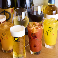 【料理に合うドリンクも各種取り揃えております◎】