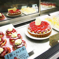 大好評！お土産用の手作りスイーツも販売中です♪