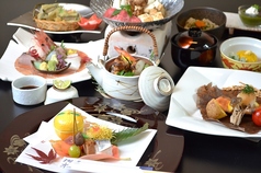 割烹掬水のコース写真