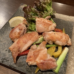 大山鶏もも塩焼き