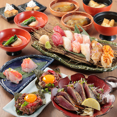 藁ヤキ鮨ヒデのコース写真