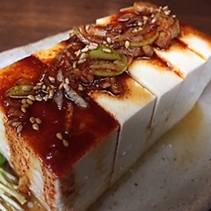 ヤンニョン豆腐(韓国風冷奴)