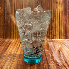 翠ジンソーダ