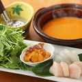 料理メニュー写真&nbsp;雲丹大好きセット ネタ5種/お野菜2種類/うに