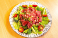 料理メニュー写真&nbsp;能登牛ベーコンと石川県野菜サラダ