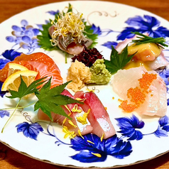 鮮魚お刺身盛り合わせ5種