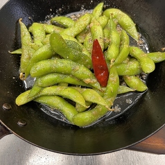 ペペロンチーノ風枝豆