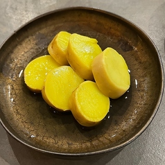 さつまいもレモン煮
