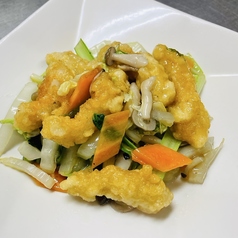 魚の塩炒め