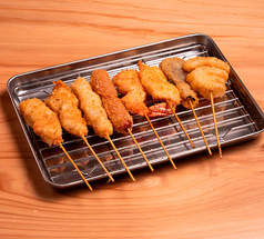 串カツ盛合せ 8本