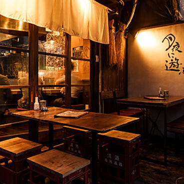 藁焼き酒場月夜に遊ぶ。の雰囲気1