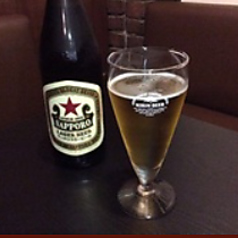 サッポロラガー(瓶ビール)