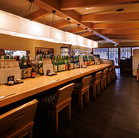 カウンター席での特別な体験をご提供