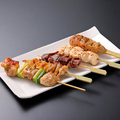 料理メニュー写真&nbsp;串盛り合わせ(5本)
