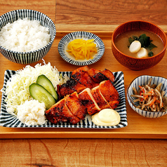 鶏一枚テリヤキ定食