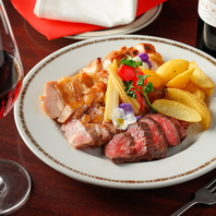 幅広いメニューが楽しめる◎