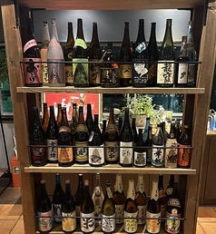 新潟の地酒だけでなく、焼酎を多数取り揃えております！