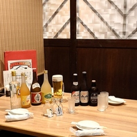 掘りごたつのお席