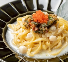 徳島木頭柚子のパスタ