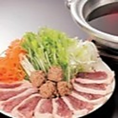 贅沢な味わい「鴨鍋」