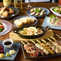 【和食とイタリアンの創作料理をお楽しみください】