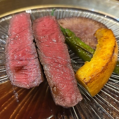 国産牛ランプのステーキ