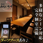 完全個室完備！プライベートでご来店の際はぜひご活用くださいませ♪